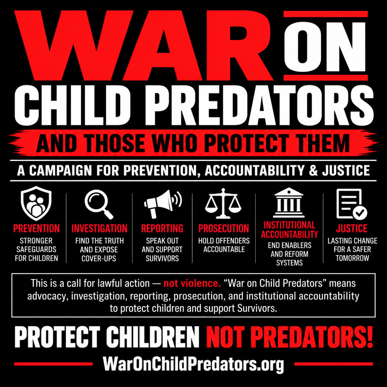 WarOnChildPredators.org